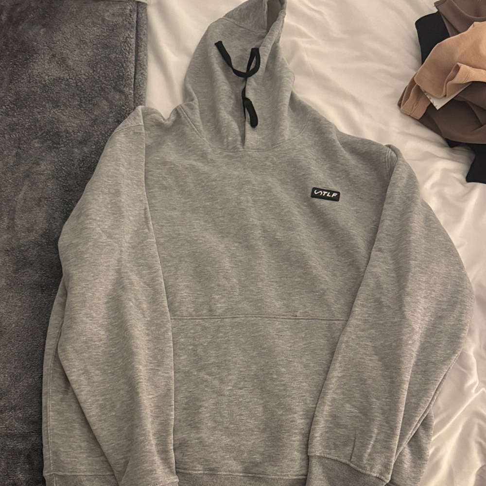 Gray Hoodie by TLF